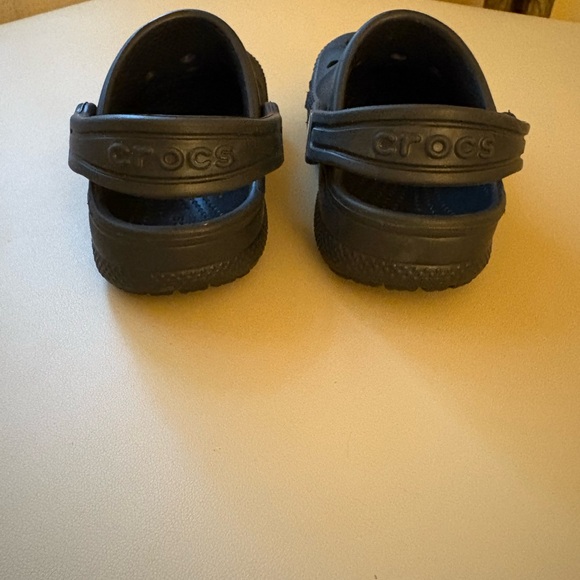 CROCS Kids Black Slip-On Clogs - Picture 4 of 5
